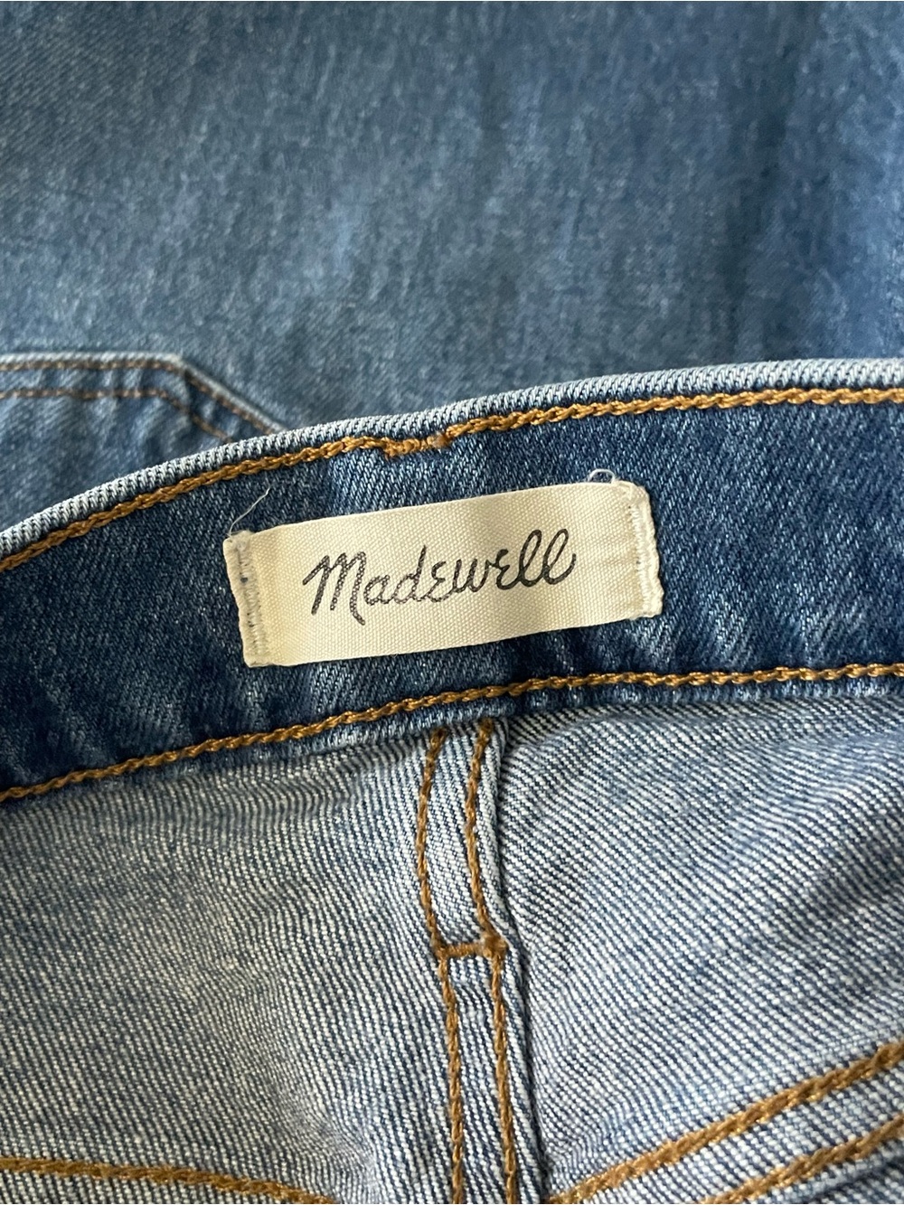 Madewell The Perfect Vintage Straight Jean Mayfield Wash Straight Jeans - Picture 11 of 14